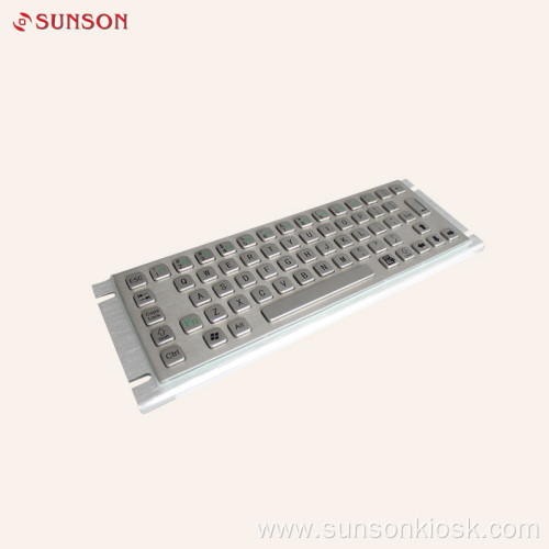 Metal Keyboard with Touch Pad